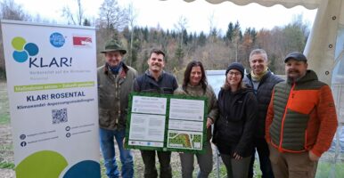 Erfolgreicher KLAR! Waldpraxistag in Feistritz im Rosental